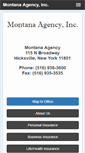 Mobile Screenshot of montanaagency.com